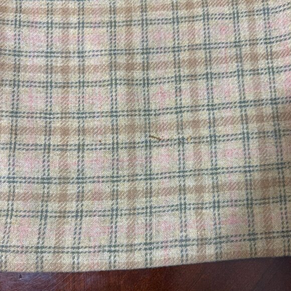 Vintage 1950s Prestige David Presson Wool Plaid Skirt Suit Set Jacket Mod Size S - Picture 16 of 16